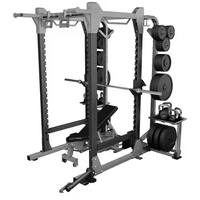Équipement de fitness multifonctionnel pour la maison et le commerce : Rack de squat et banc de musculation pour un entraînement complet