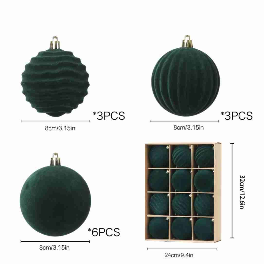 Dark green 8CM(12 pieces per pack)