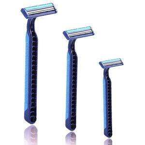 Cuchillas de afeitar de viaje de acero inoxidable desechables gemelas masculinas de aseo <span class=keywords><strong>para</strong></span> afeitado facial - Product Image 3