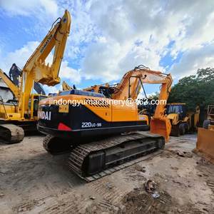 รถขุดมือสอง ยี่ห้อฮุนได รุ่น 220LC-9s ผลิตในเกาหลี น้ำหนัก 22 ตัน ระบบไฮดรอลิก แบบตีนตะขาบ กำลังขาย - Product Image 4