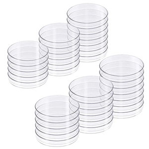 Cawan Petri Plastik Laboratorium 60/70/90 mm, Cawan Petri Sel Plastik Sekali Pakai 90 mm, Cawan Kultur Sel - Product Image 1