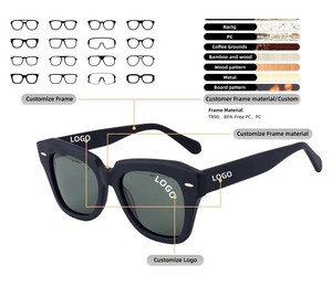 Gafas de Sol Polarizadas de Alta Calidad con Protección UV, Montura Completa, Personalizadas para Pedidos al por Mayor, para Deportes al Aire Libre y Protección Solar - Product Image 4