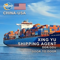 Transitaire USA Canada Mexique FCL LCL Transport Aérien Maritime Conteneur Express Expédition Porte-à-Porte Agent de Transport DDP Depuis la Chine