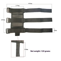 Support de fixation universel pour extincteur de voiture en nylon réglable - Sangle pour extincteur de voiture - Pièces et accessoires spéciaux