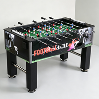 Grande table de baby-foot d'intérieur de compétition avec porte-gobelets intégrés pour bar et divertissement familial