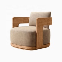 Ensemble de canapés de jardin de luxe moderne, meubles d'extérieur imperméables en teck pour hôtels, meubles de patio élégants