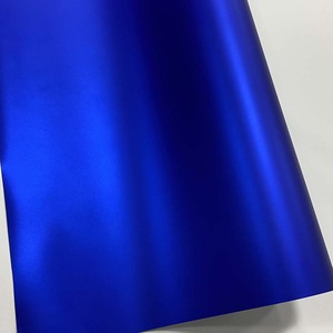 Glace Satin <span class=keywords><strong>Chrome</strong></span> Vinyle Wrap Film Air Gratuit Maison BRICOLAGE Décoration Autocollant <span class=keywords><strong>Mat</strong></span> <span class=keywords><strong>Chrome</strong></span> <span class=keywords><strong>Bleu</strong></span> Voiture Wrap Couvrant Style Autocollant De Voiture Feuille - Product Image 2