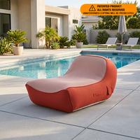 Canapé gonflable de loisirs Canapé gonflable d'extérieur Canapé gonflable en PVC Chaise de cinéma gonflable pour adulte