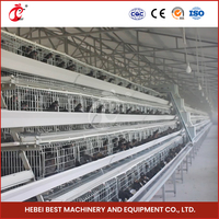 Tanzanie Cages automatiques pour volailles pour poules pondeuses pour 10000 oiseaux