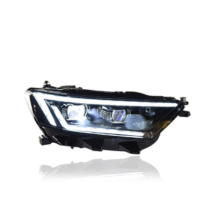 Faro a LED KGKB per VW <span class=keywords><strong>T</strong></span>-<span class=keywords><strong>Roc</strong></span> A11 2018-2020, stile High Trim, DRL 6500k, lente proiettore, Plug and Play - Product Image 4