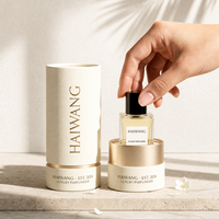 Emballage cosmétique écologique en tube de carton personnalisé avec insert en éponge pour parfum, huile essentielle, soin de la peau, sérum
