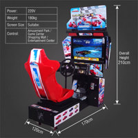 Münzbetriebener Rennspielautomat Arcade-Autofahrsimulator Videospiel-Kabinett Münzbetriebene Arcade-Fahrsimulator-Maschine