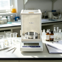 Balance de précision de laboratoire pour microanalyse semi-automatique avec CAL interne 0,01 mg
