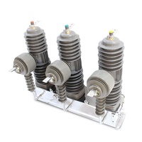 Disjoncteur à vide QIHANG manuel ZW32-12FG/630A 10KV 12KV triphasé 50Hz pour montage sur poteau extérieur 25KA pour réseau de distribution MT