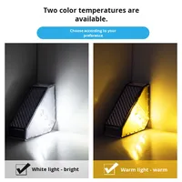 Pour Amazon Solar Outdoor Garden Light Auto-On à Dark Waterproof IP65 Decorative Step Light pour l'Application de route de paysage d'escalier