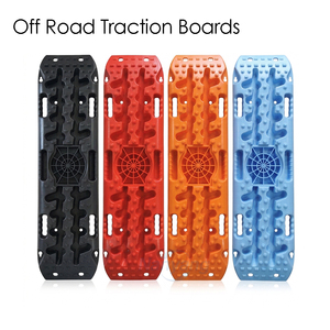 Tablas de Tracción Duraderas Mini de Plástico para Todoterreno SUV, Plegables, para Arena, Lodo, Nieve, Escalones de Rescate para Neumáticos, Juego de 2 Piezas - Product Image 1
