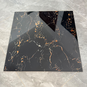 Carreaux de sol en porcelaine Porcelanato 60x60cm, carreaux d'intérieur modernes pour salon, villa, centre commercial, antibactériens, antidérapants, aspect <span class=keywords><strong>pierre</strong></span> - Product Image 6