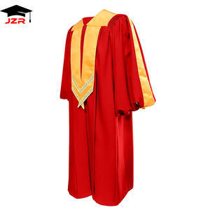 工場供給 カスタム 格安 モダン 教会服 ユニセックス カスタム 聖職者ローブ 卸売 教会カソック - Product Image 3