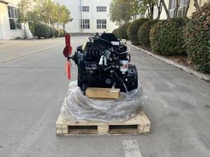 Ensemble moteur diesel d'origine 4BTAA3.9, 3,9 L, 4 cylindres, refroidissement par air, démarrage au pied avec pompe VE, moteur complet importé en stock - Product Image 4