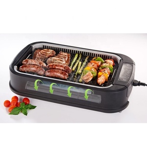 <strong>Multifunction</strong> Tabletop <strong>Electric</strong> BBQ <strong>Grill</strong> Meat and Vegetable Barbecue <strong>Grill</strong> - Product Image 6