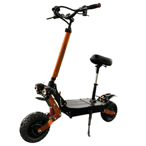 Stock USA, livraison gratuite, batterie lithium 60V 30AH, scooter électrique à double moteur 6000W, pneus tout-terrain de 11 pouces, scooter adulte avec siège - Product Image 1