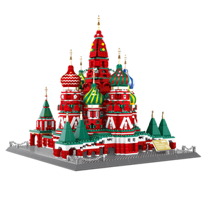 Nuevo Wange 6213 / <span class=keywords><strong>La</strong></span> <span class=keywords><strong>Catedral</strong></span> de San Basilio de Moscú Compatible con las Principales Marcas de Juguetes de Construcción para Niños - Product Image 2