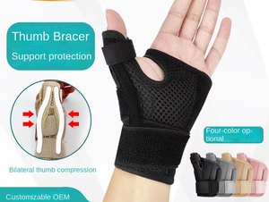 Protège-doigts pour le sport vente en gros Protège-poignets flexible tendon articulaire du <span class=keywords><strong>pouce</strong></span> sangle de <span class=keywords><strong>poignet</strong></span> respirante - Product Image 6