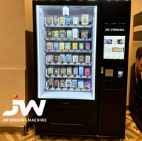 Máquina Expendedora de Tarjetas Deportivas Inteligente con Pantalla LED Digital Personalizable las 24 Horas, con Elevador para Ventas