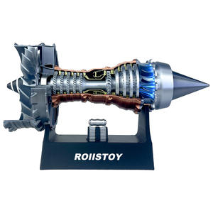 1:25 moderno aereo Turbofan Model Model Kit <span class=keywords><strong>TR</strong></span> 900 A380 elettrica simulazione di laurea Jet turbogetto giocattolo compleanno anniversario - Product Image 2