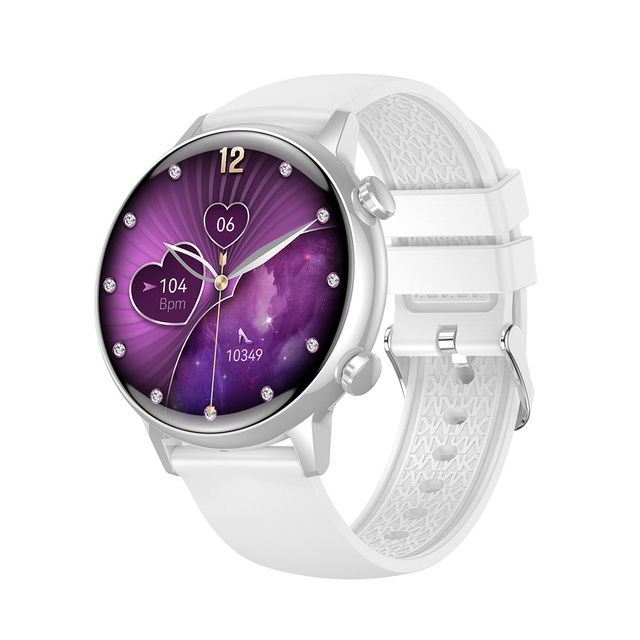 HK39 Smart Watch Woman Bluetooth Call Ai Voice Waterproof Ip68 Bracelet Heart Rate Blood Pressure Tracker 2023 Smartwatch Ladies