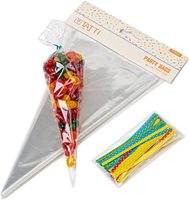 8 ''12'' 14 ''16'' 18 ''Sac à cornet de crème glacée en triangle personnalisé Équipement de boulangerie Décoration de gâteau Sac à douille et sac à pâtisserie
