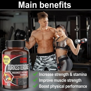 Ultra Turkesterona, Extracto de Ajuga Turkestanica Estandarizado al 20%, Suplementos Dietéticos de Alta Potencia con Raíz de Maca y Tribulus Terrestris - Product Image 4