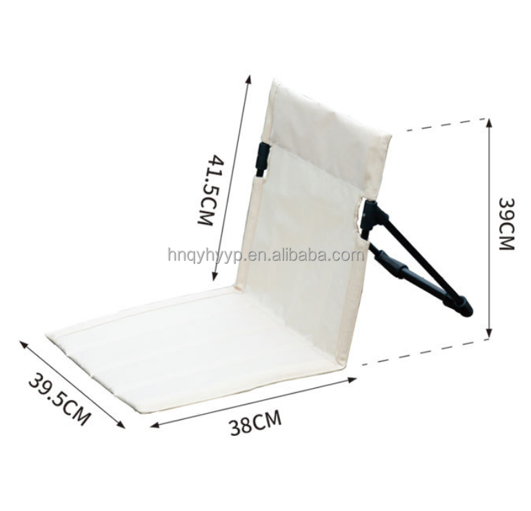 Aluminum Backrest Single Lazy Chair Portable