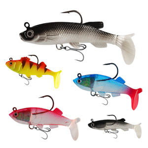 Ensemble <span class=keywords><strong>de</strong></span> leurres <span class=keywords><strong>de</strong></span> pêche 6-13 pièces en ABS et métal, comprenant leurres souples, hameçons tête plombée, jigs et wobblers pour <span class=keywords><strong>la</strong></span> pêche en eau moyenne, pour saumon, bar, <span class=keywords><strong>dorade</strong></span>, eau douce, rivière et lac - Product Image 5