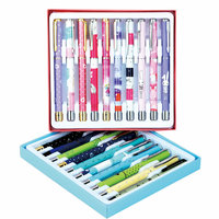Stylos plume de dessin animé vietnamiens pour écoliers, filles, pointe fine EF, stylo plume en métal pour étudiants