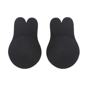 Soutiens-gorge invisibles, adhésifs pour le lifting des seins, cache-tétons, ruban adhésif en spandex/nylon, autocollant confortable, respirant, anti-dévoilement, couleur chair/noir - Product Image 2