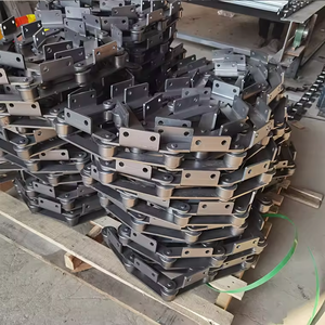 Paslanmaz çelik Metal içi boş Pin çift geniş sürücü iletim makaralı zincir - Product Image 5