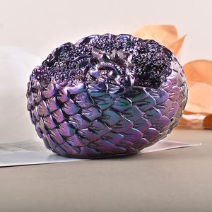 DM632 3D <span class=keywords><strong>Dragon</strong></span> Egg stampo in Silicone resina epossidica Shell Breaking Baby Dinosaur Mold per la decorazione domestica - Product Image 3