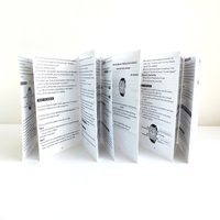 Service d'impression personnalisé de menus papier A4 A5, dépliants de restaurant, prospectus de beauté, manuels publicitaires, livrets pliés, affiches