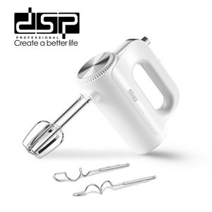 Batteur Électrique Portatif DSP KM2136 avec Fouet, Crochet Pétrisseur et Batteur Plat pour la Pâtisserie Domestique - Product Image 1