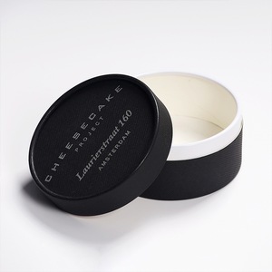 Custom Eco-Friendly Food Grade Kraft Paper Tube Packaging, Luxury Cardboard Cylinder Cheese Cake <b>Box</b> for Baking Dessert - Product Image 5