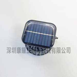 พัดลมพลังงานแสงอาทิตย์ พัดลมหมวกพกพาขนาดเล็ก 5x5 ซม. มอเตอร์ไร้แปรงถ่าน พัดลมระบายความร้อนแบบชาร์จไฟได้ด้วยพลังงานแสงอาทิตย์ สามระดับความเร็ว - Product Image 5