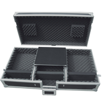 Flight case DJ en contreplaqué d'aluminium personnalisé de haute qualité pour équipement musical