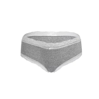 Tanga de satén de cintura media y baja para mujer, con lazo y logo, talla XL, estampado XS, de encaje, estilo boyshort, de alta gama, para verano