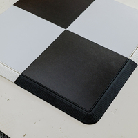 Dalles de sol emboîtables noires et blanches à carreaux pour événements, mariages, danse, fêtes et banquets – Vente en gros, personnalisables, portables et pour l'extérieur