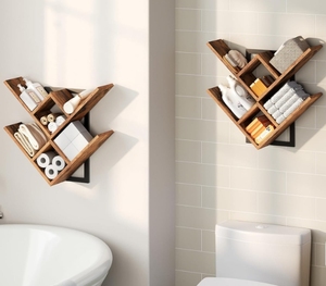 Modern Simple Creative Wood Bookcase New Style Tree Shape <strong>Book</strong> Rack for Living Room Ironwood Floors with Wall <strong>Shelves</strong> - Product Image 5