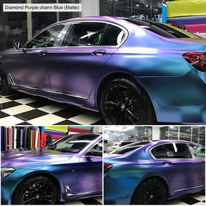IUWF alta calidad PET mate brillo Color coche hoja <span class=keywords><strong>vinilo</strong></span> para automóvil película rollo de papel envoltura pegatina <span class=keywords><strong>vinilo</strong></span> para Auto - Product Image 2