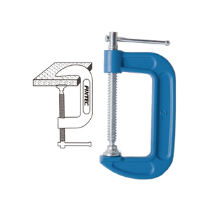FIXTEC Heavy Duty <b>Clamp</b> Wood Working 3'' 4'' 5'' 6'' 8'' <b>Clamps</b> Metal Powerful FHGC0003-FHGC0008 Heavy Duty <b>Clamp</b> FHGC0003-FHGC0 - Product Image 1