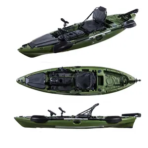 LSF popolare pescatore 1 Paddler 10ft Single Sit On Top Kayak da pesca con motore elettrico e accessori