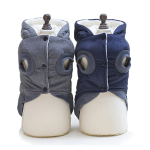 Ropa de invierno para mascotas, abrigos acolchados de animales pequeños de diseñador - Product Image 3